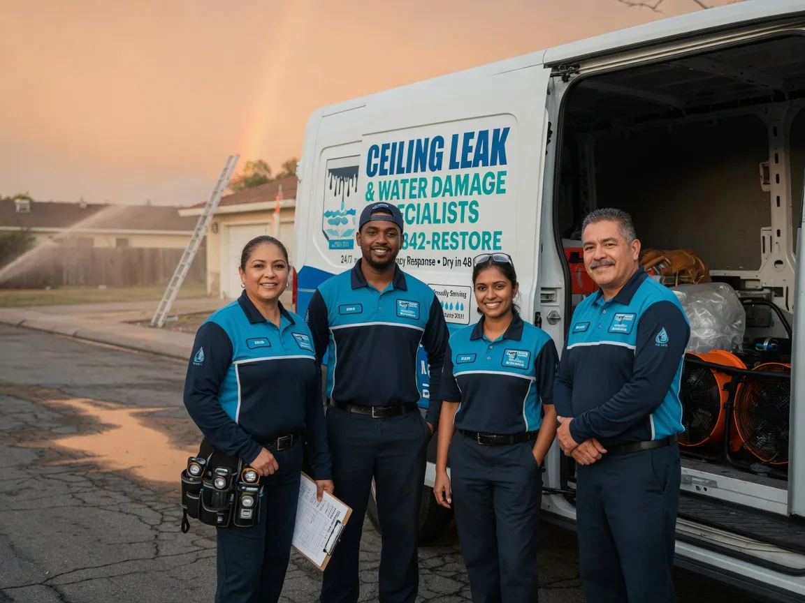 Ceiling Leak Cleanup company in Gotham, WI